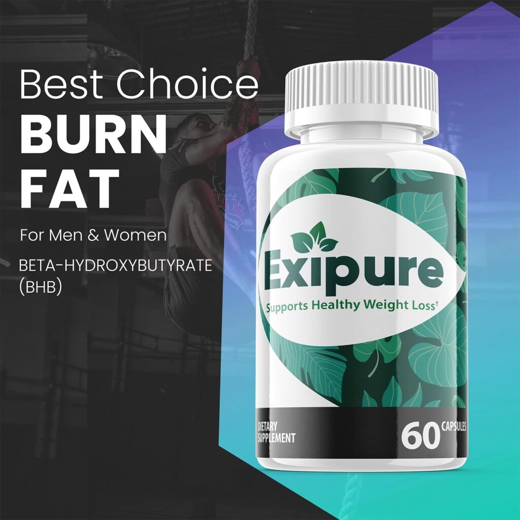 Exipure Pack of 60 Capsules With Perilla 150mg & Kudzu 150mg Helps To Turn Fat Into Energy | Increase Metabolism | Supports Fat Burn | Weight Loss Supplement : Kavachee.com: Health & Personal Care